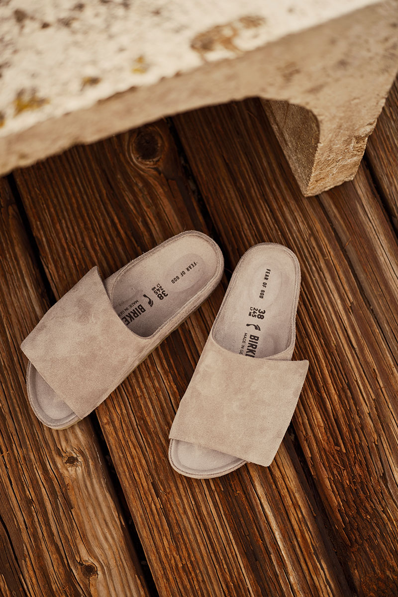 Der Los Feliz in Veloursleder von Birkenstock und Fear of God