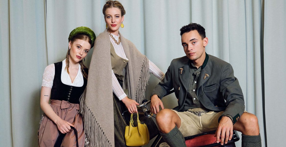 Gaudi trifft Eleganz: Hochwertige Materialien, klassische Farben und Schnitte – die schönsten Oktoberfest-Looks 2023