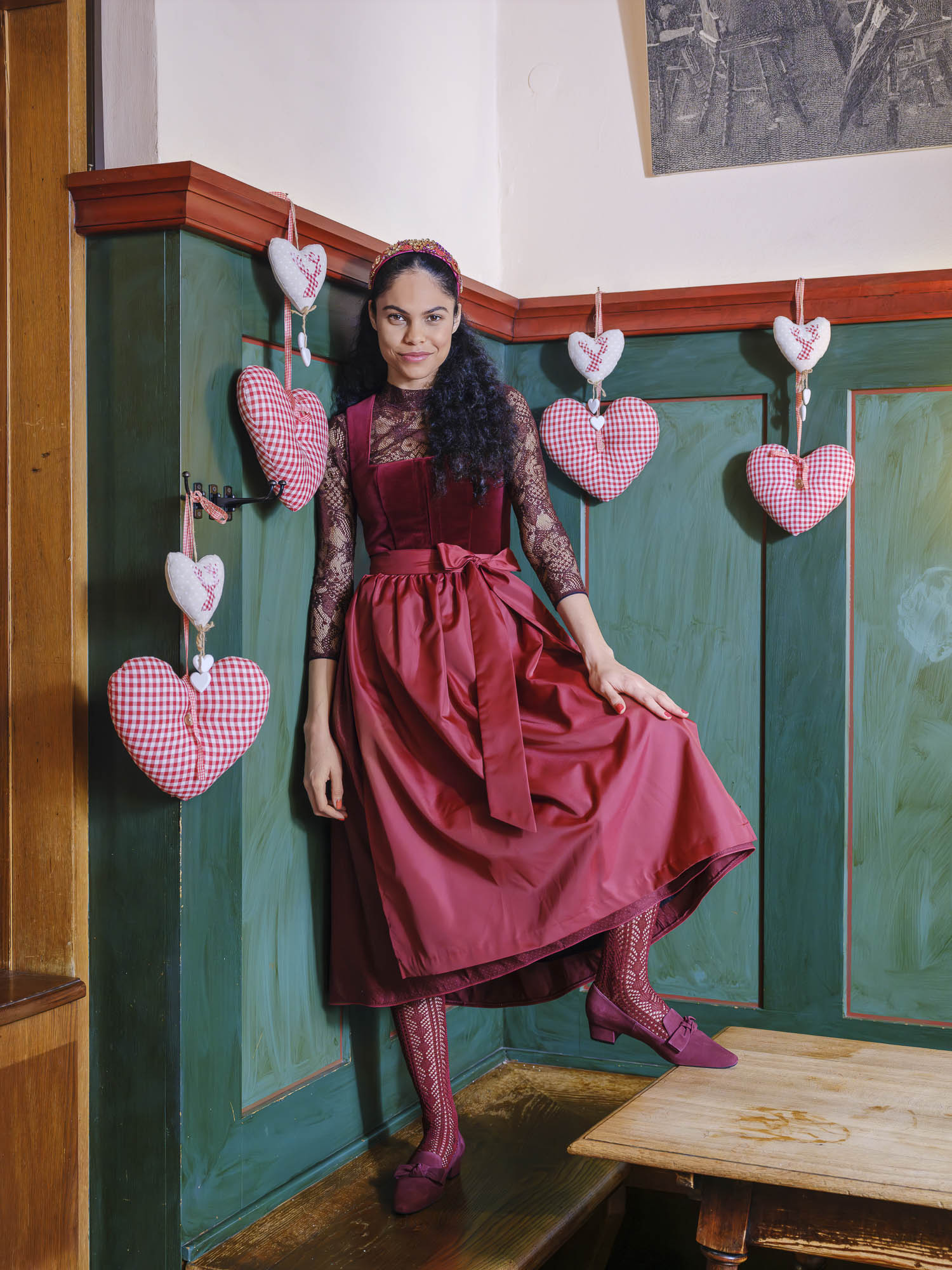 Trendfarbe Rot Trachten Trendfarbe Rot Trachten