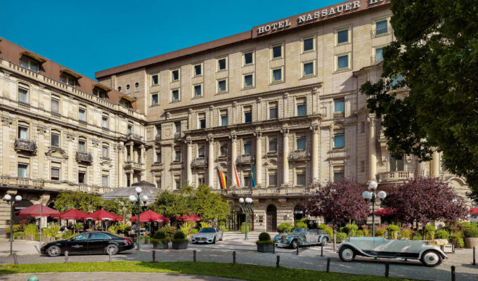 Hotel Nassauer Hof Auffahrt