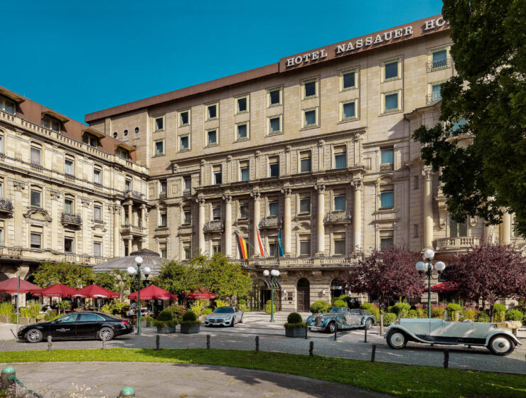 Hotel Nassauer Hof Auffahrt