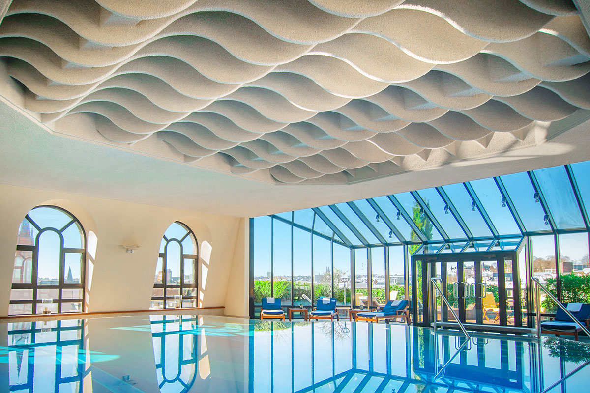 Nassauer Hof Spa-Bereich im fünften Stock