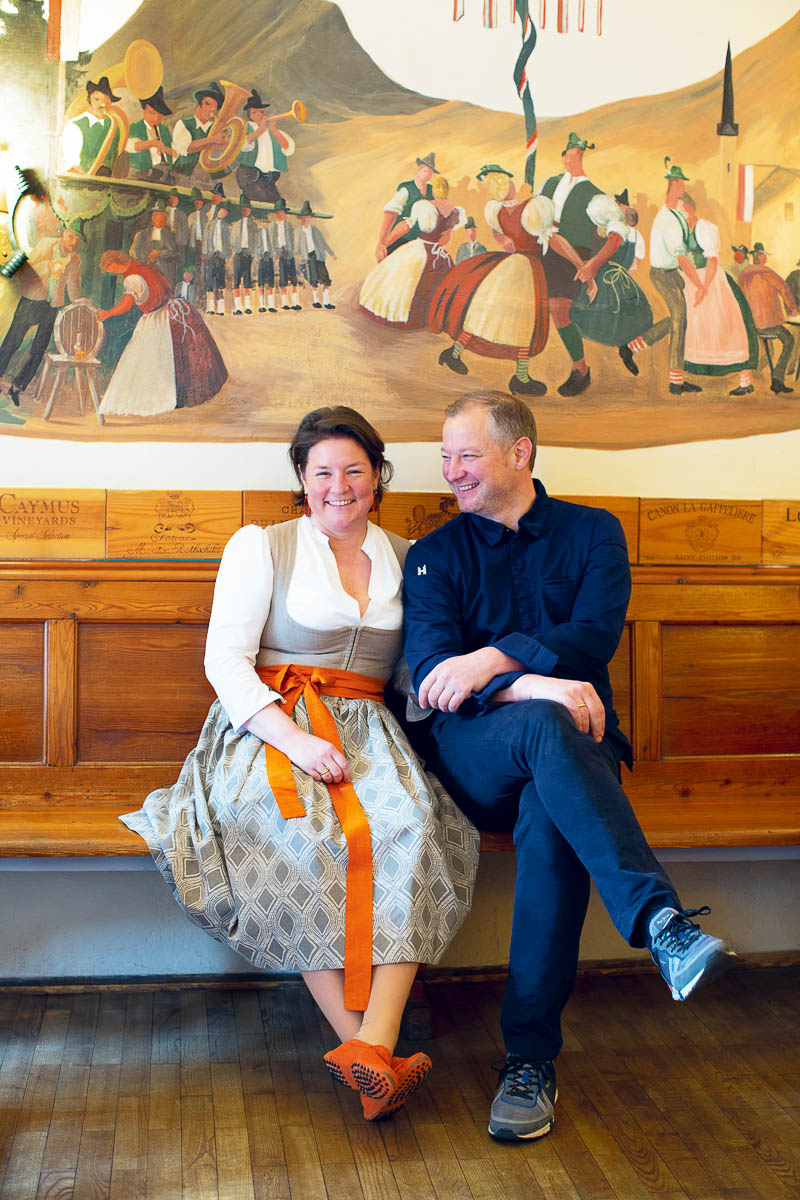 Andreas Döllerer mit Ehefrau Christl
