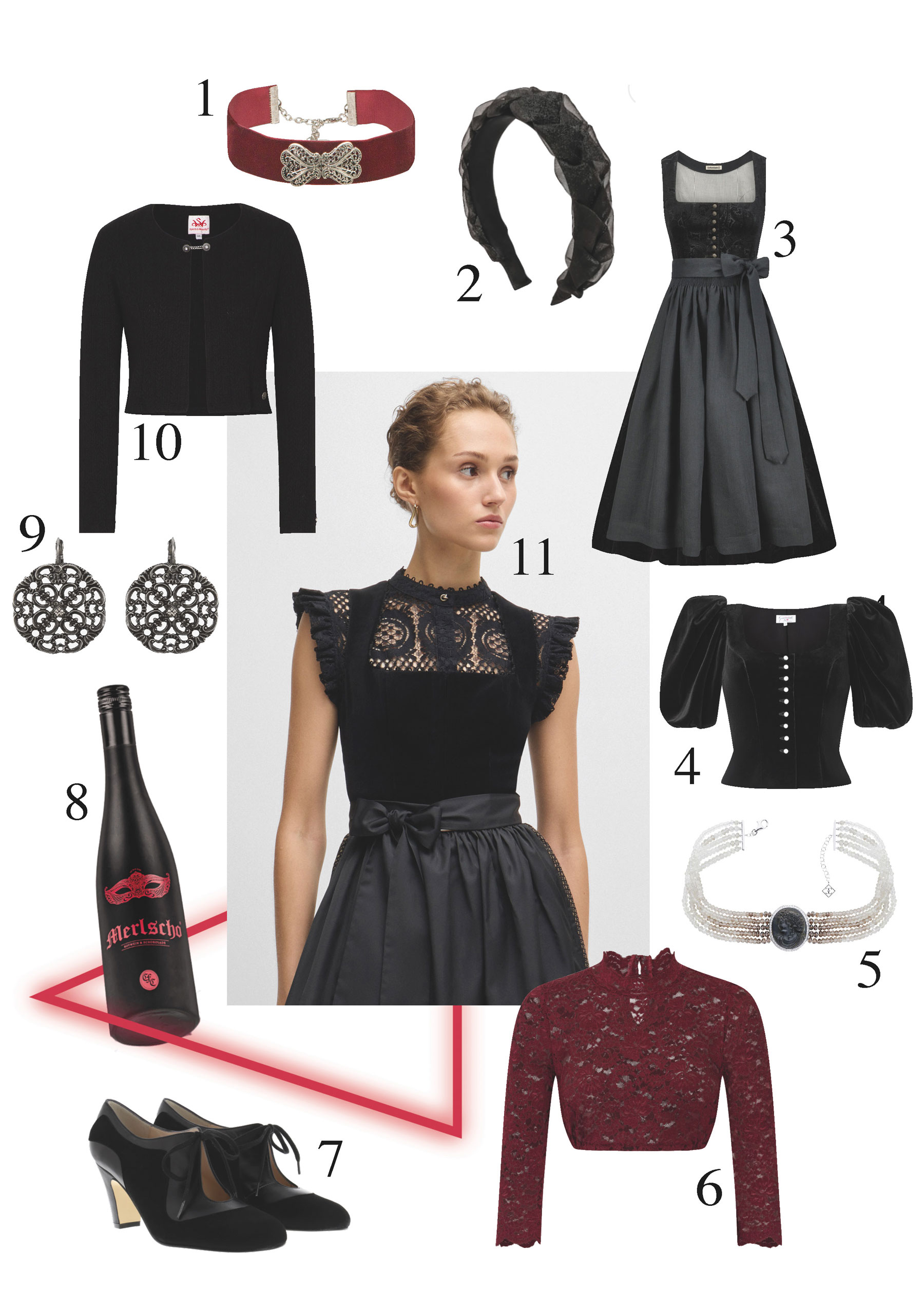 Trend: Gothic in der Tracht Produkte Trend: Gothic in der Tracht Produkte