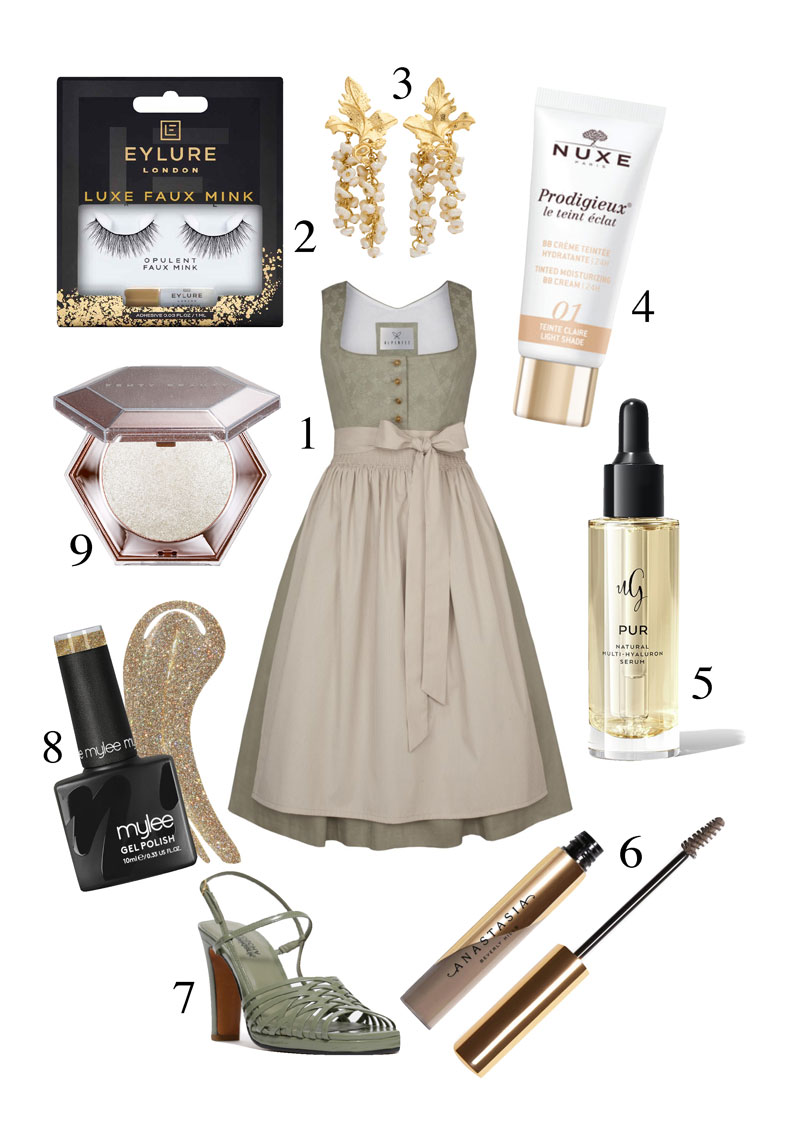 Beauty-Look zur Wiesn Golden Girl Beauty-Look zur Wiesn Golden Girl