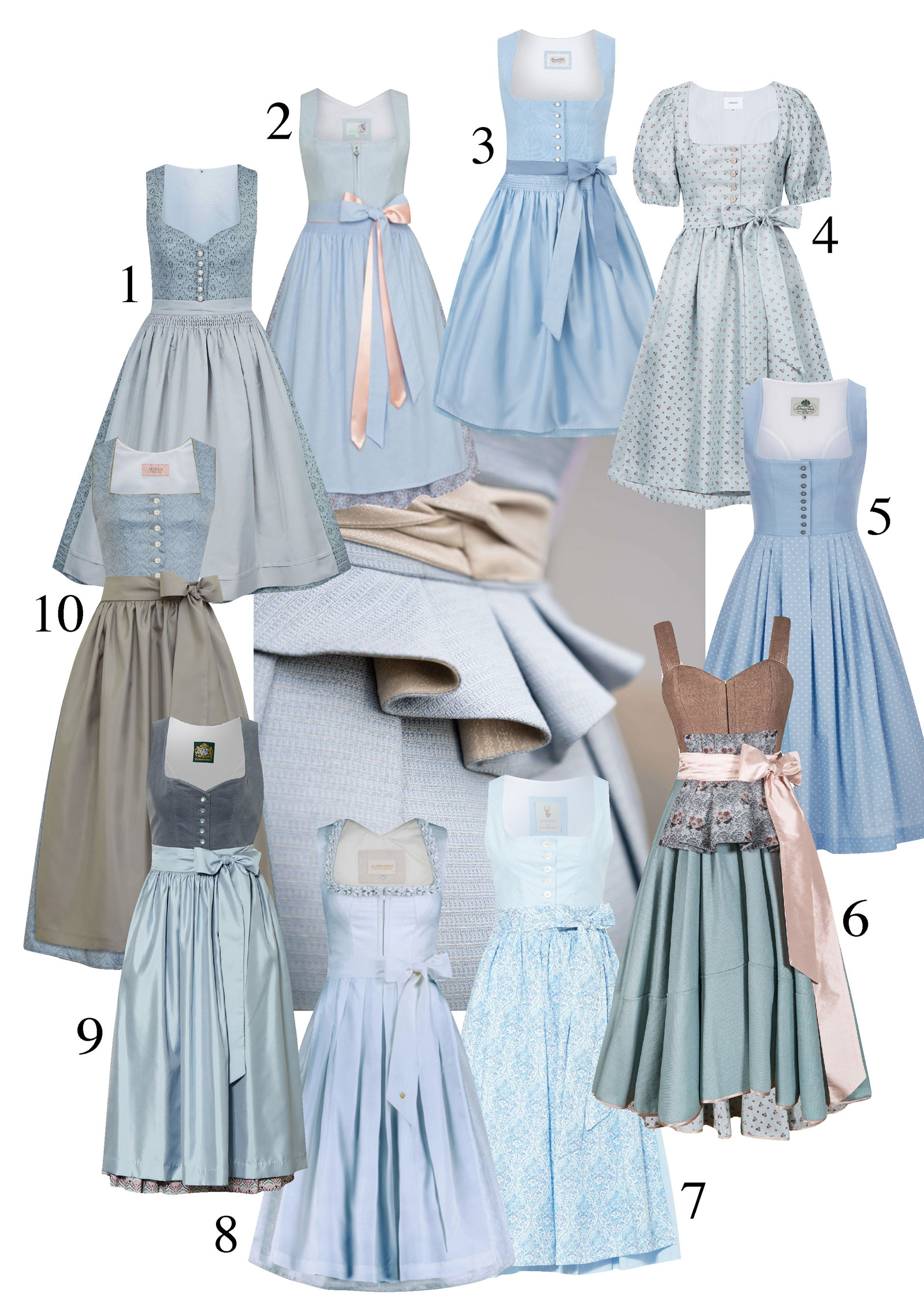 Eisblau – vom Trend zur Tracht