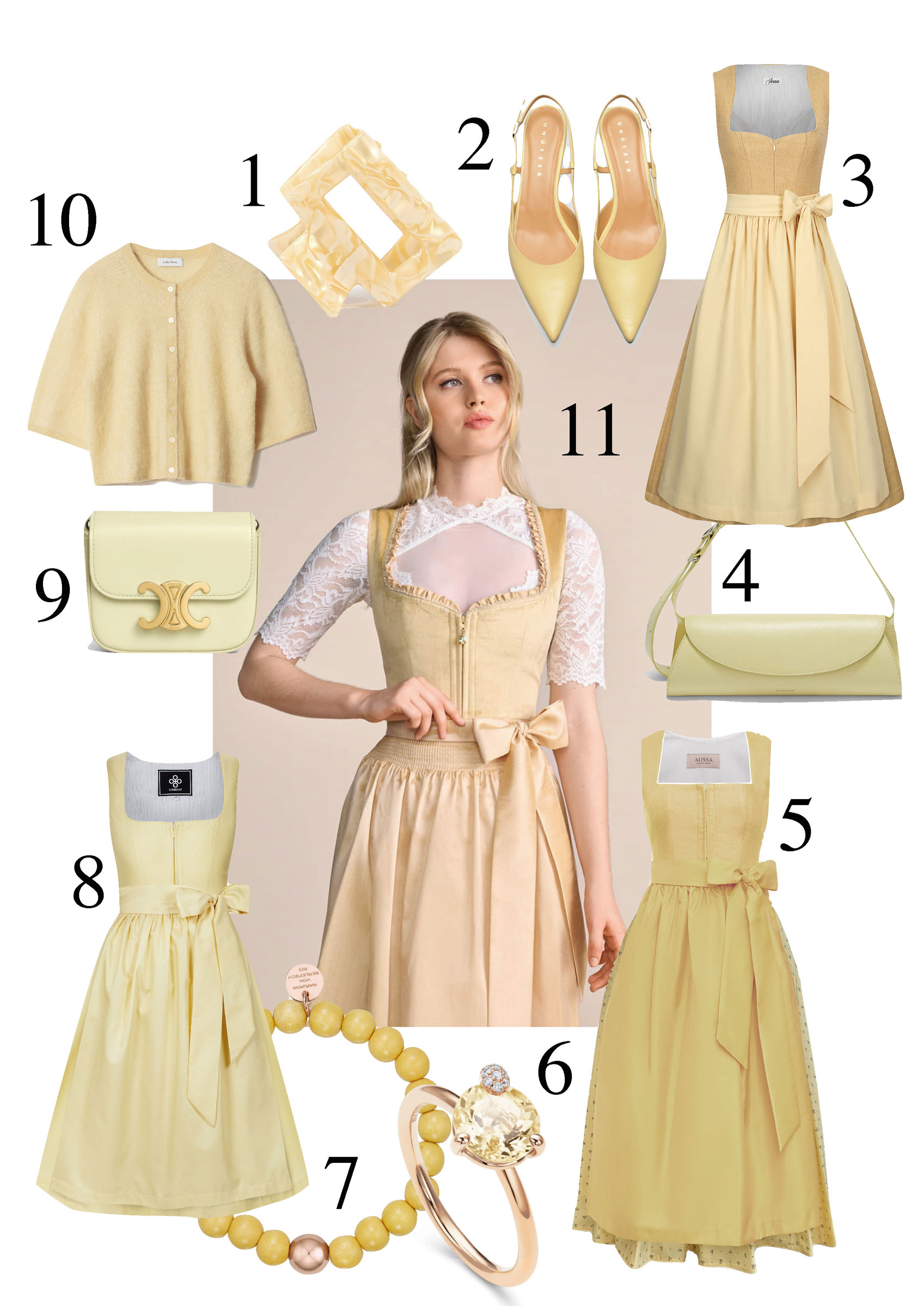 Buttergelb – vom Trend zur Tracht Buttergelb – vom Trend zur Tracht