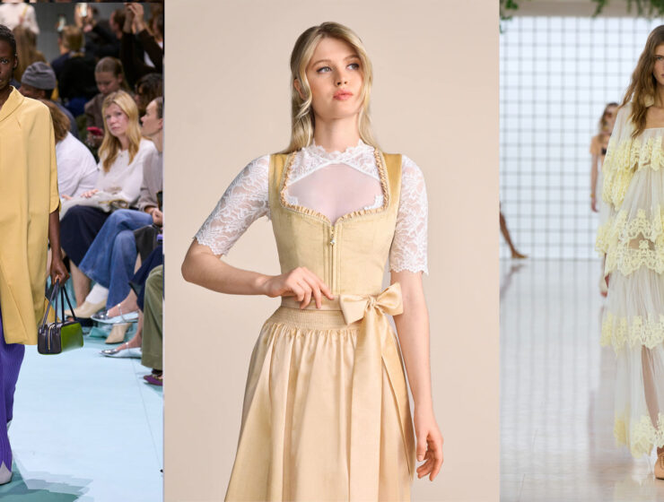 Wir zeigen die schönsten Trends von den Laufstegen der Welt – und wie man sie im Trachten-Look stylt.