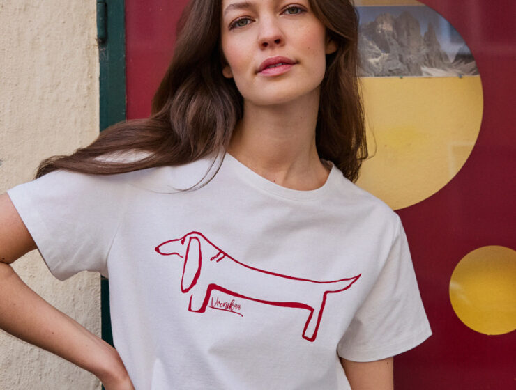 Dackelliebe: T-Shirt "Dackel Art" von VRONIKAA