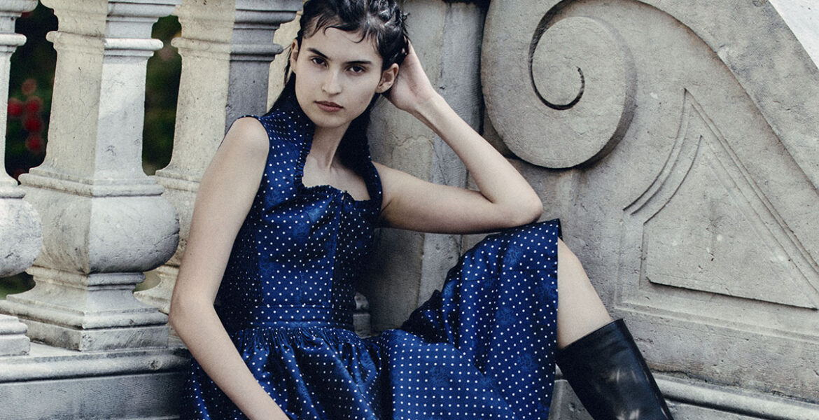 Rettl Kleid Dahlia Polka Dots