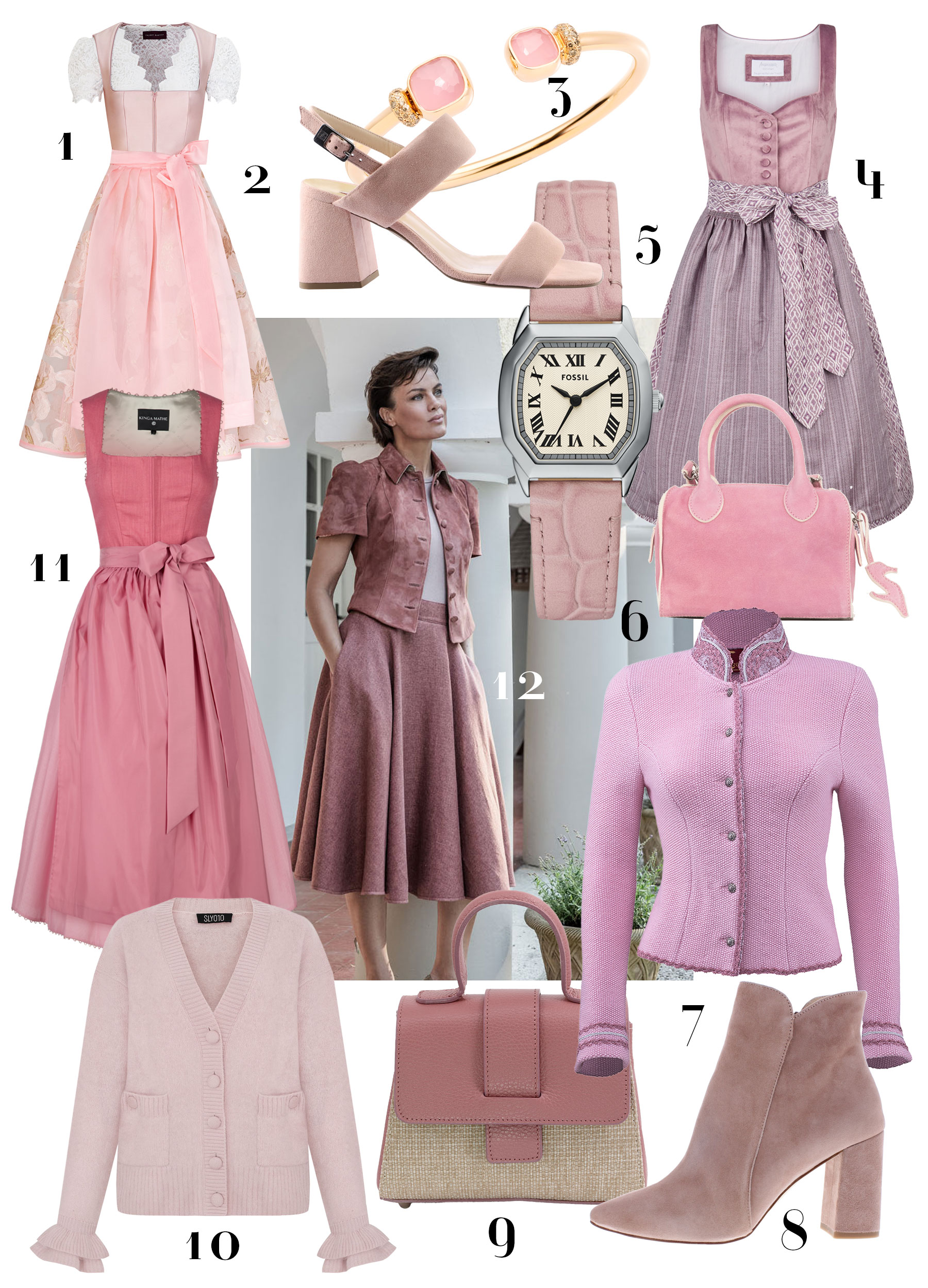 Fesch Trendfarbe Puderrosa Fesch Trendfarbe Puderrosa