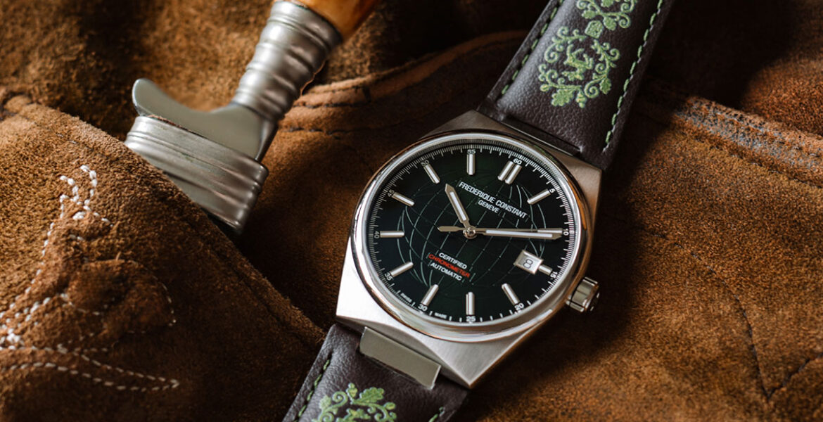 Frederique Constant präsentiert die Highlife Bavaria COSC Automatic – eine Hommage an bayrische Lebensart, Designkultur und Schweizer Präzision.
