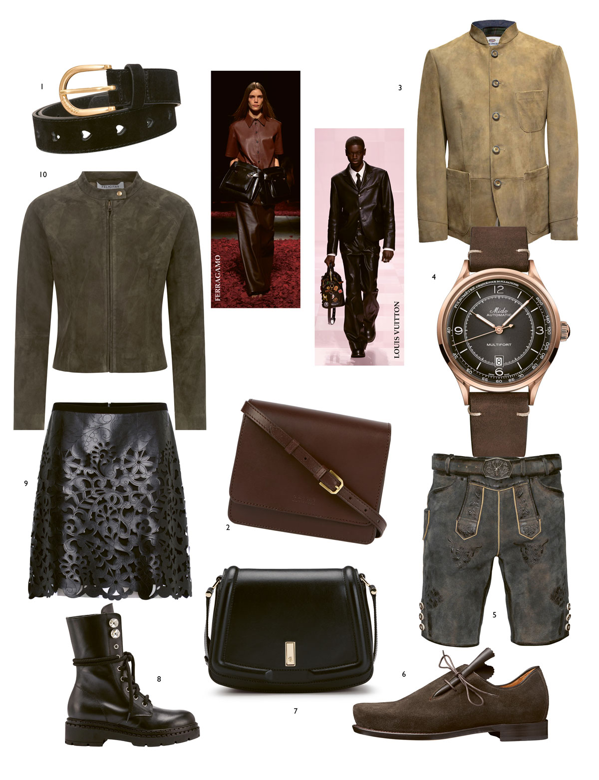 Leder-Look für Sie & Ihn