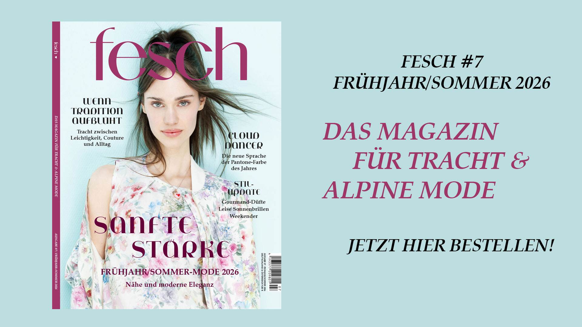 FESCH Magazin Nr. 7 Frühjahr Sommer 2026 bestellen Teaser
