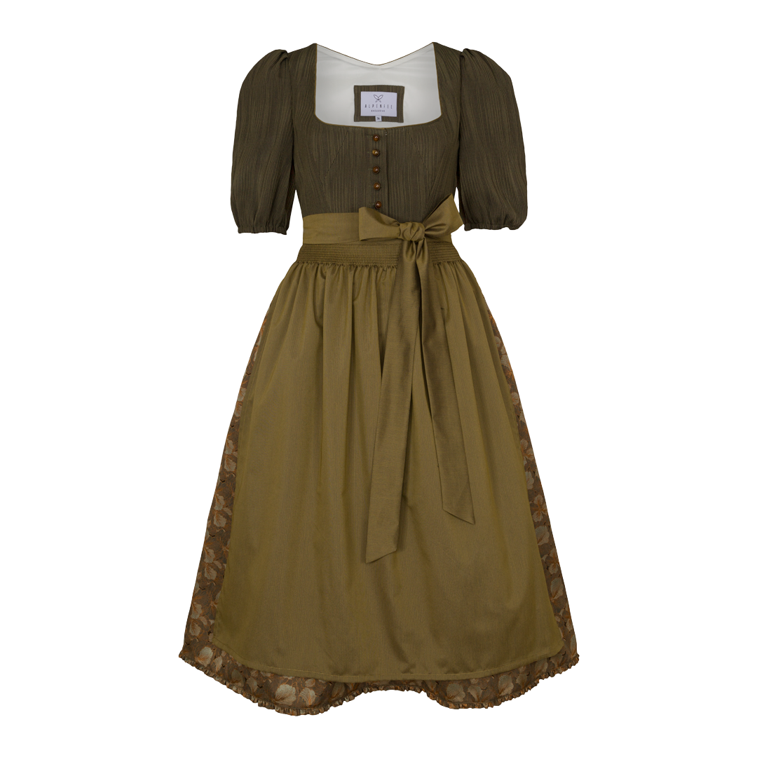 Dirndl Noella mit Puffärmeln von Alpenfee Exclusive