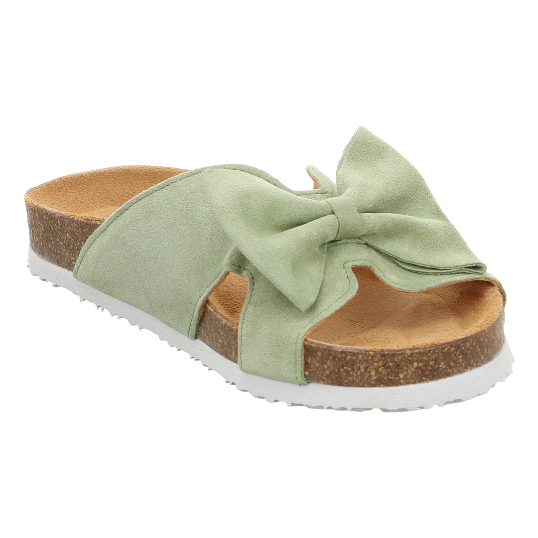 Tieffußbett Pantolette Crissi von Think mit Schleifendetail