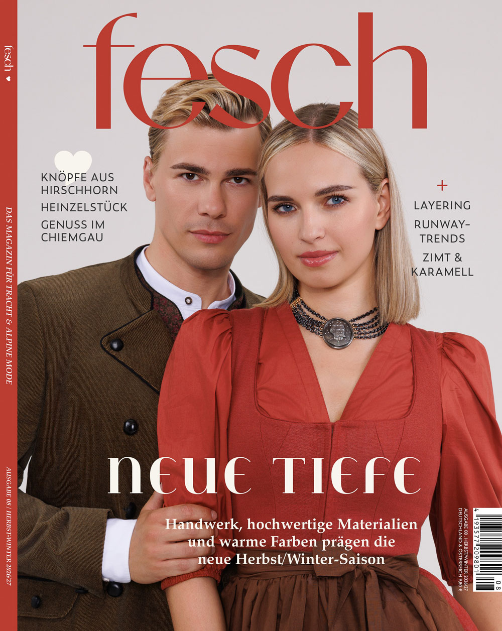 FESCH Magazin Nr. 8 Herbst/Winter 26/27 Cover