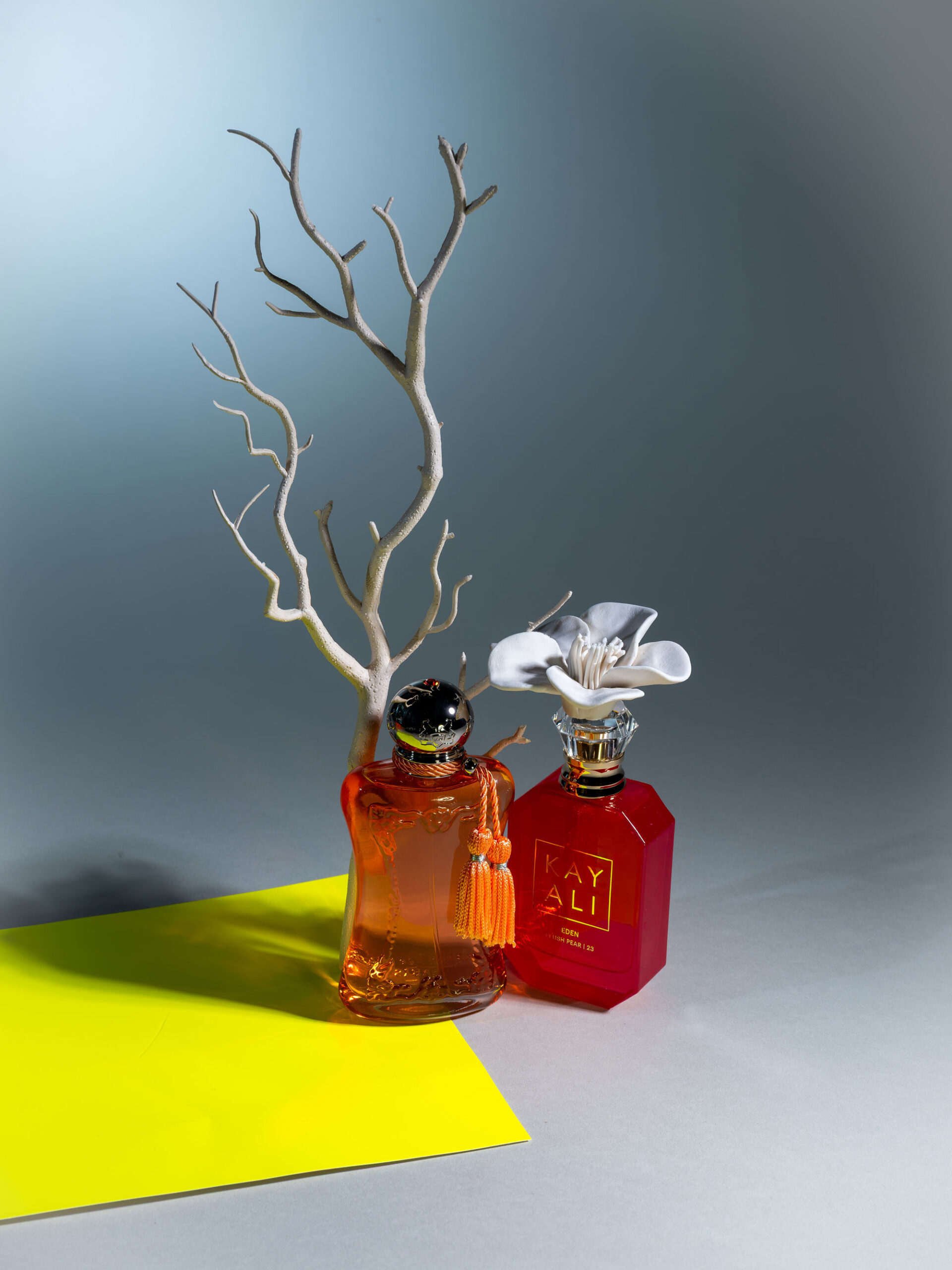 sommerduefte 2026 parfums de marly kayali Sommerdüfte 2026 von Parfums de Marly und Kayali mit weißer Porzellanblüte von Coco Loves Clay